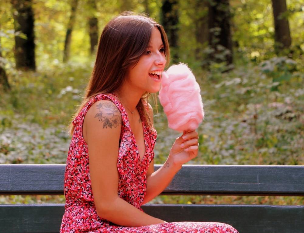 fausse gourmandise banc rose